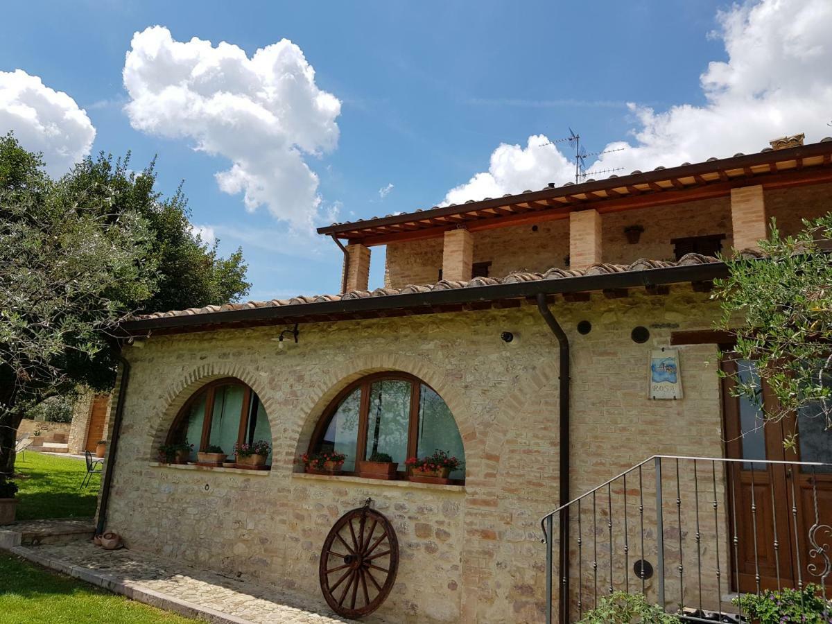 Agriturismo Arcobaleno Della Torretta 기아노델움브리아 외부 사진