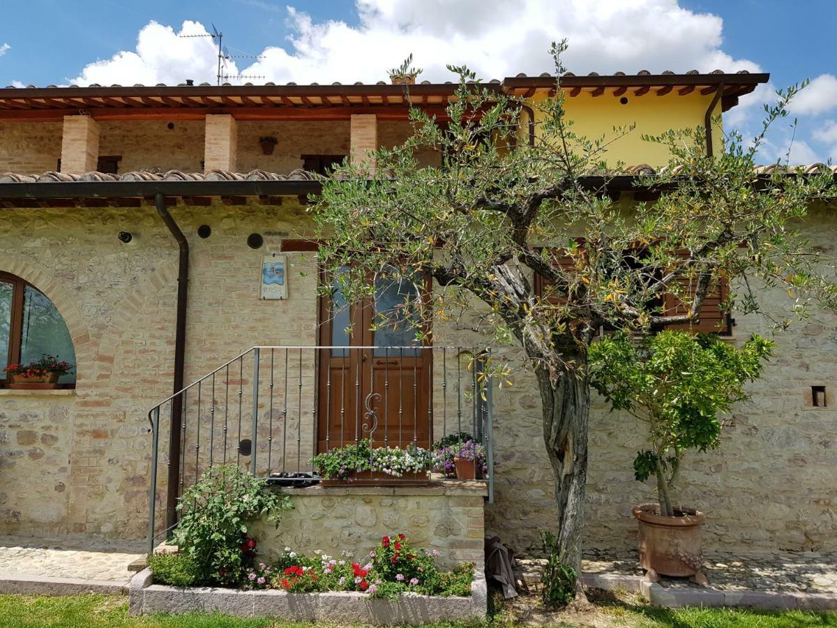 Agriturismo Arcobaleno Della Torretta 기아노델움브리아 외부 사진