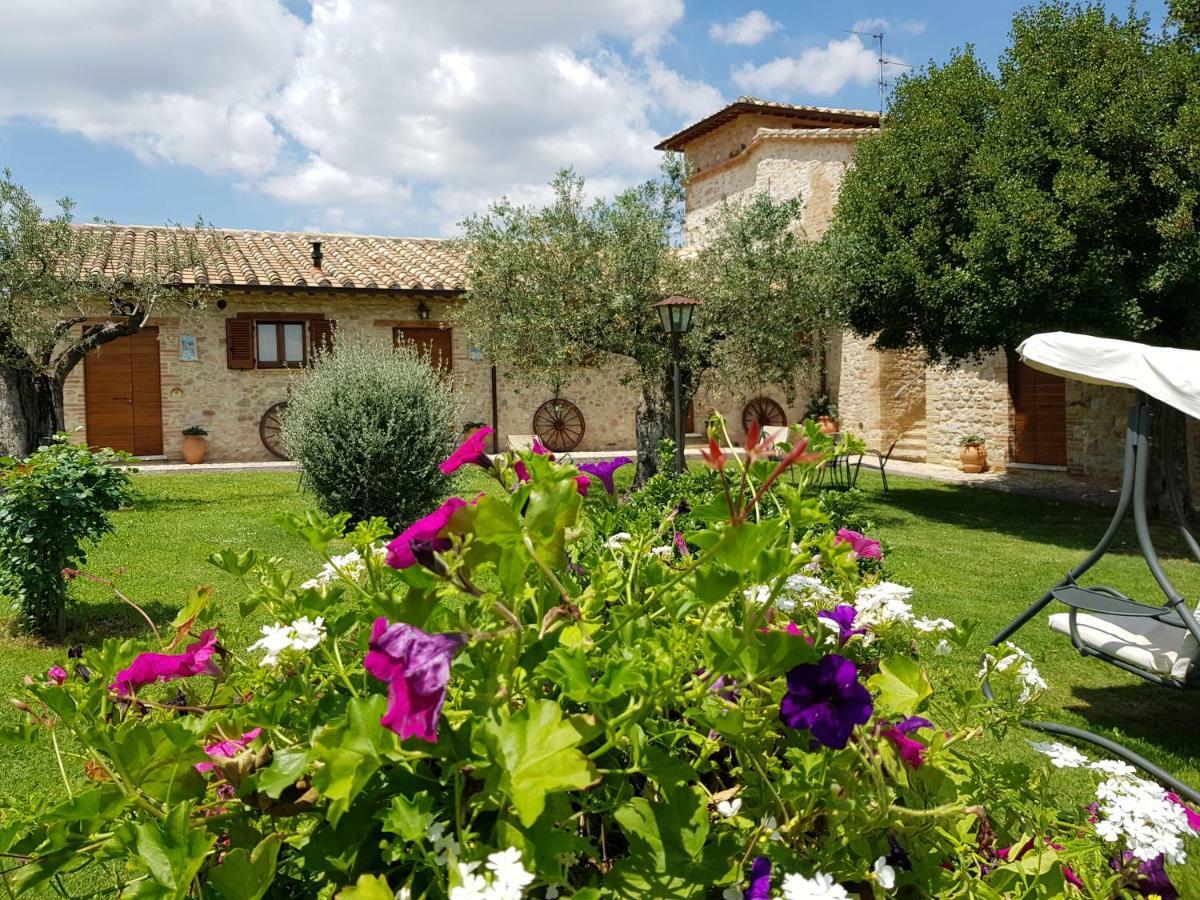 Agriturismo Arcobaleno Della Torretta 기아노델움브리아 외부 사진