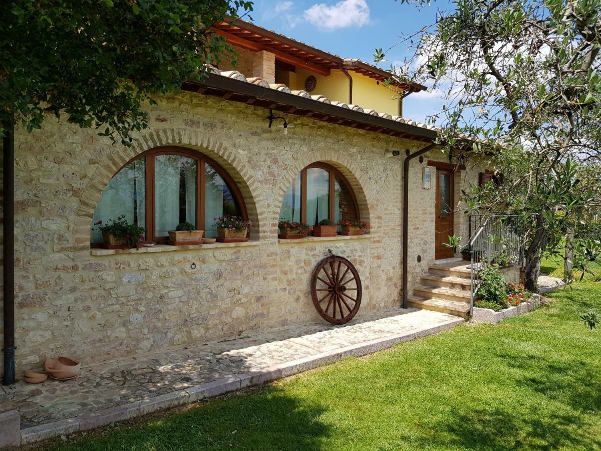 Agriturismo Arcobaleno Della Torretta 기아노델움브리아 외부 사진